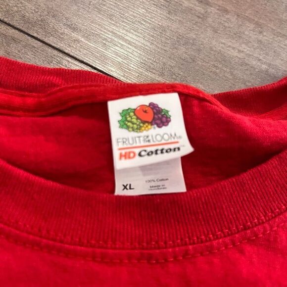 Thunder Bike‎ Week Red Graphic Tshirt Men XL Bin A-44 - Picture 3 of 4